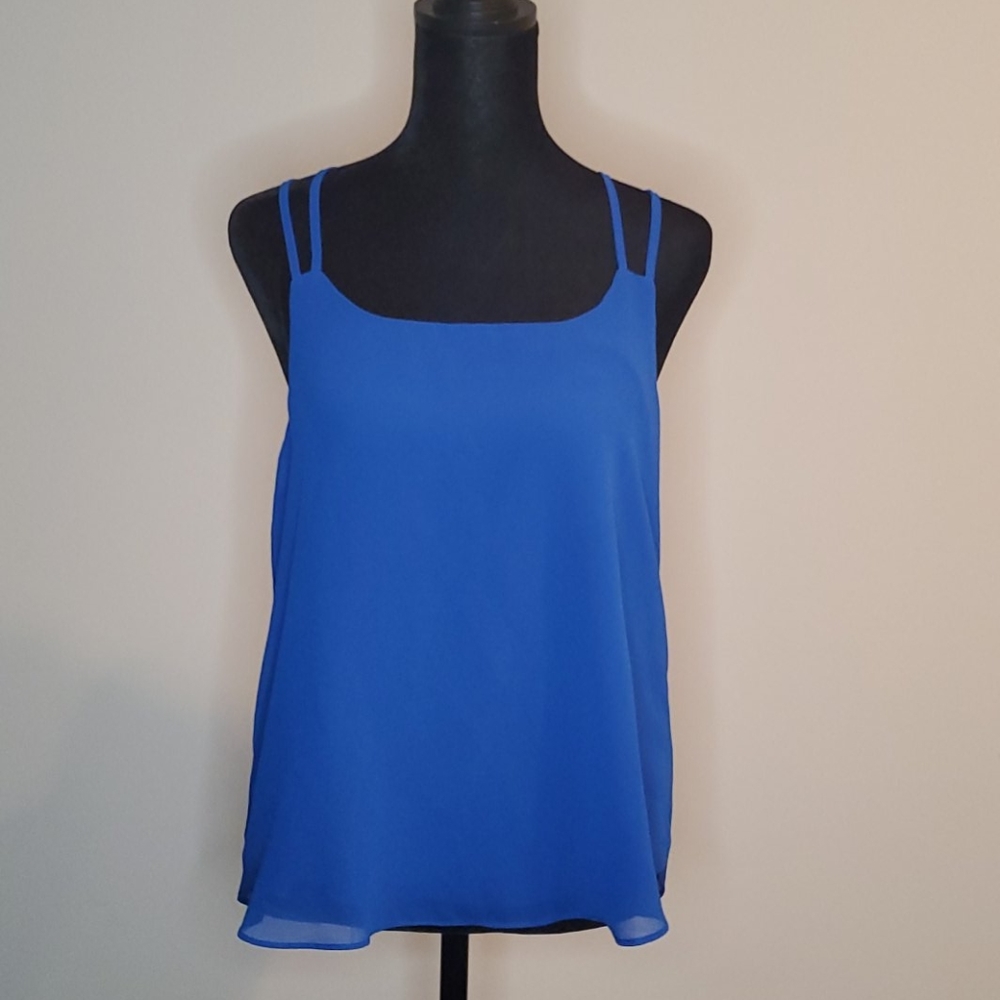Royal Blue Sleeveless Top